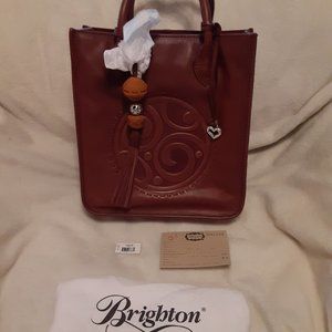 Brighton Large Brown Leather Tote